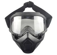 Маска-очки защитная, трансформер, прозрачная-2