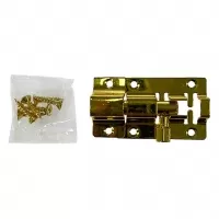 Шпингалет мини, золото, 1012 АС (2985)